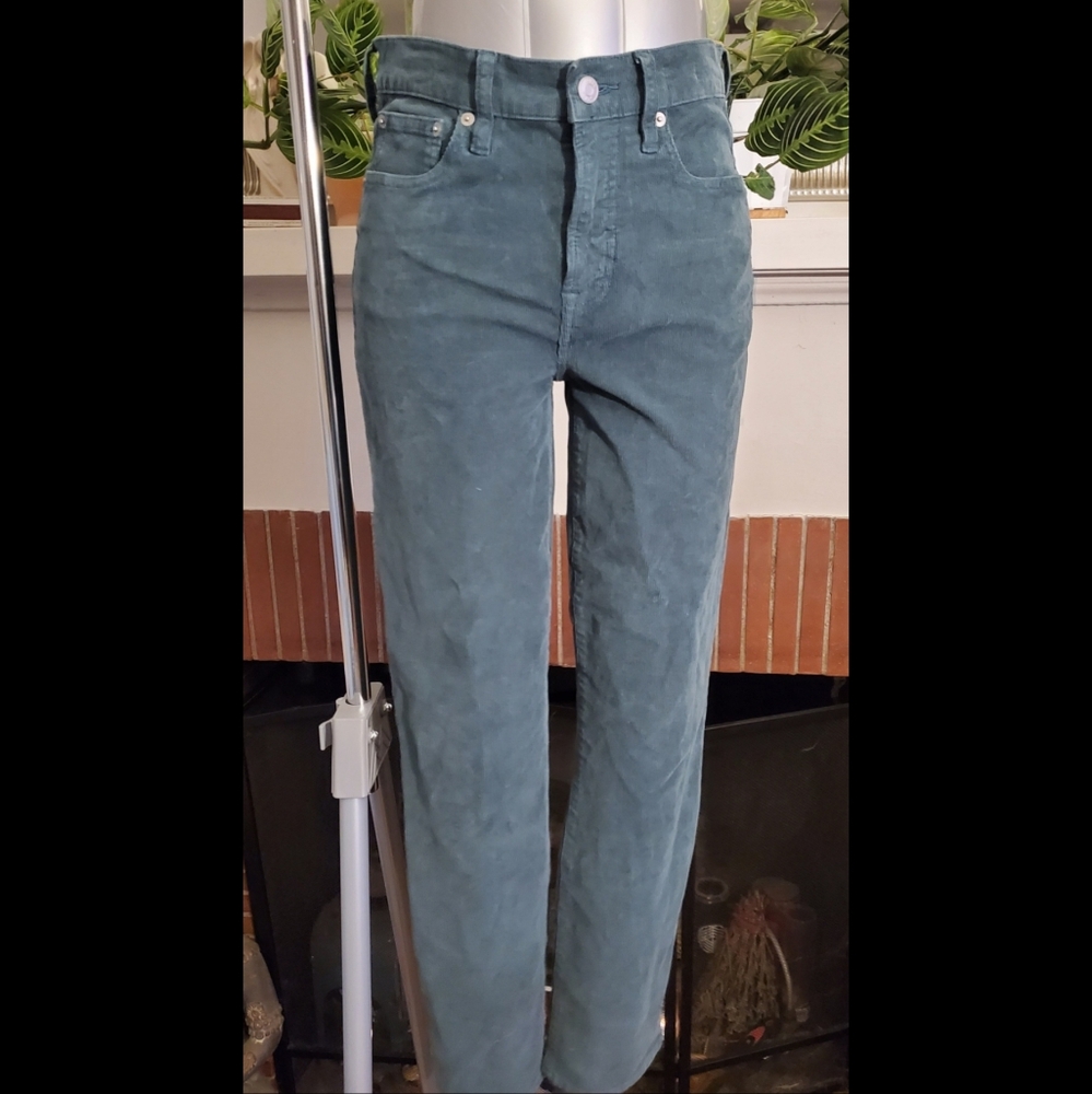 J Crew Straight Leg Cordoroy pants New!